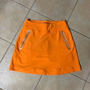 Nike Orange Golf Skort.